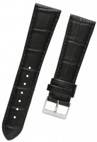 Stailer 1551A-2201 Черный кожаный ремешок, теленок, имитация крокодила, стальная пряжка, 22/18 Stailer 1551A-2201 Черный кожаный ремешок, теленок, имитация крокодила, стальная пряжка, 22/18