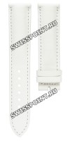 Белый кожаный ремешок Longines L682125322, теленок, 19/18, без замка, для часов Longines Conquest L3.655.4 Белый кожаный ремешок Longines L682125322, теленок, 19/18, без замка, для часов Longines Conquest L3.655.4