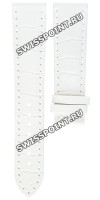 Белый кожаный ремешок Certina C610017993, 21/18, без замка, для часов Certina DS Podium C025.510.36.033.00 Белый кожаный ремешок Certina C610017993, 21/18, без замка, для часов Certina DS Podium C025.510.36.033.00