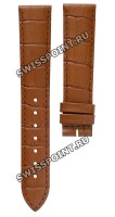 Коричневый кожаный ремешок Longines L682101041, теленок, 18/16, без замка, для часов Longines Presence L4.720.2, L4.721.2, L4.721.4 Коричневый кожаный ремешок Longines L682101041, теленок, 18/16, без замка, для часов Longines Presence L4.720.2, L4.721.2, L4.721.4