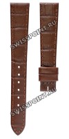 Коричневый кожаный ремешок Longines L682101101, теленок, 15/12, без замка, для часов Longines DolceVita Classic L5.155.0, L5.155.4 Коричневый кожаный ремешок Longines L682101101, теленок, 15/12, без замка, для часов Longines DolceVita Classic L5.155.0, L5.155.4
