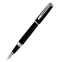 Ручка WATERMAN S0637010 Exception - Black ST Slim, перьевая ручка, F (№ 236) Ручка WATERMAN S0637010 Exception - Black ST Slim, перьевая ручка, F (№ 236)