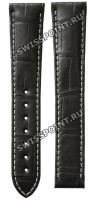 Черный кожаный ремешок Omega O032CUZ007461 из кожи аллигатора, 19/16, длина 105/100, без замка, для часов Omega 220.13.38.20.01.001 Seamaster Aqua Terra 2017 38 мм Черный кожаный ремешок Omega O032CUZ007461 из кожи аллигатора, 19/16, длина 105/100, без замка, для часов Omega 220.13.38.20.01.001 Seamaster Aqua Terra 2017 38 мм