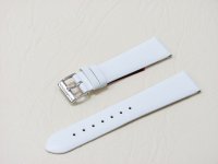 Белый кожаный ремешок из кожи теленка STAILER ORIGINAL 2020-2001 размер (20/16 мм), длина M (105 / 70 мм) гладкий Белый кожаный ремешок из кожи теленка STAILER ORIGINAL 2020-2001 размер (20/16 мм), длина M (105 / 70 мм) гладкий