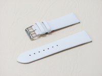 Белый кожаный ремешок из кожи теленка STAILER ORIGINAL 2020-2201 размер (22/18 мм), длина M (105 / 70 мм) гладкий Белый кожаный ремешок из кожи теленка STAILER ORIGINAL 2020-2201 размер (22/18 мм), длина M (105 / 70 мм) гладкий