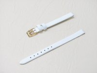 Белый кожаный ремешок из кожи теленка STAILER ORIGINAL 8-8L размер (8/8 мм), длина L (120 / 80 мм) гладкий Белый кожаный ремешок из кожи теленка STAILER ORIGINAL 8-8L размер (8/8 мм), длина L (120 / 80 мм) гладкий