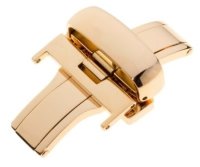 Розовая застежка Stailer с кнопками, полированная Розовая застежка Stailer с кнопками, полированная