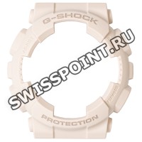 Бежевый полимерный рант корпуса Casio 10621341 для часов Casio GMA-S140M-4A Бежевый полимерный рант корпуса Casio 10621341 для часов Casio GMA-S140M-4A