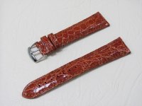 Коричневый кожаный ремешок из кожи крокодила STAILER ORIGINAL 2945-2211 размер (22/18 мм), длина L (120 / 80 мм) Коричневый кожаный ремешок из кожи крокодила STAILER ORIGINAL 2945-2211 размер (22/18 мм), длина L (120 / 80 мм)