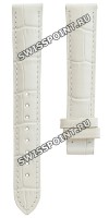 Белый кожаный ремешок Certina C610007720, 16/14, теленок, имитация крокодила, без замка, для часов Certina DS Prime C538.7033, C538.7133 Белый кожаный ремешок Certina C610007720, 16/14, теленок, имитация крокодила, без замка, для часов Certina DS Prime C538.7033, C538.7133