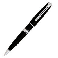 Ручка WATERMAN S0701060 Charleston - Ebony Black CT, шариковая ручка, M (№ 258) Ручка WATERMAN S0701060 Charleston - Ebony Black CT, шариковая ручка, M (№ 258)
